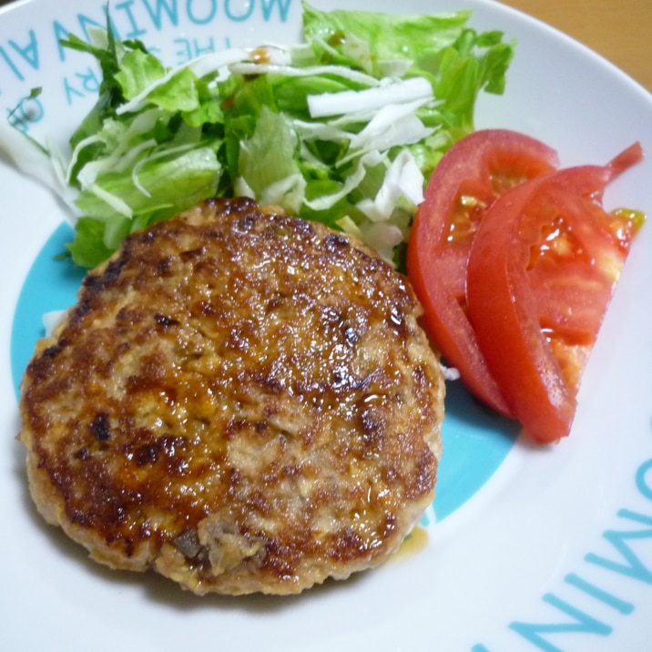 お豆腐ハンバーグ~合い挽き肉使用